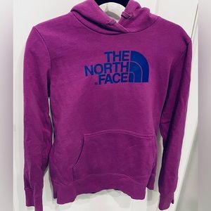 The North Face Purple Hoodie Small